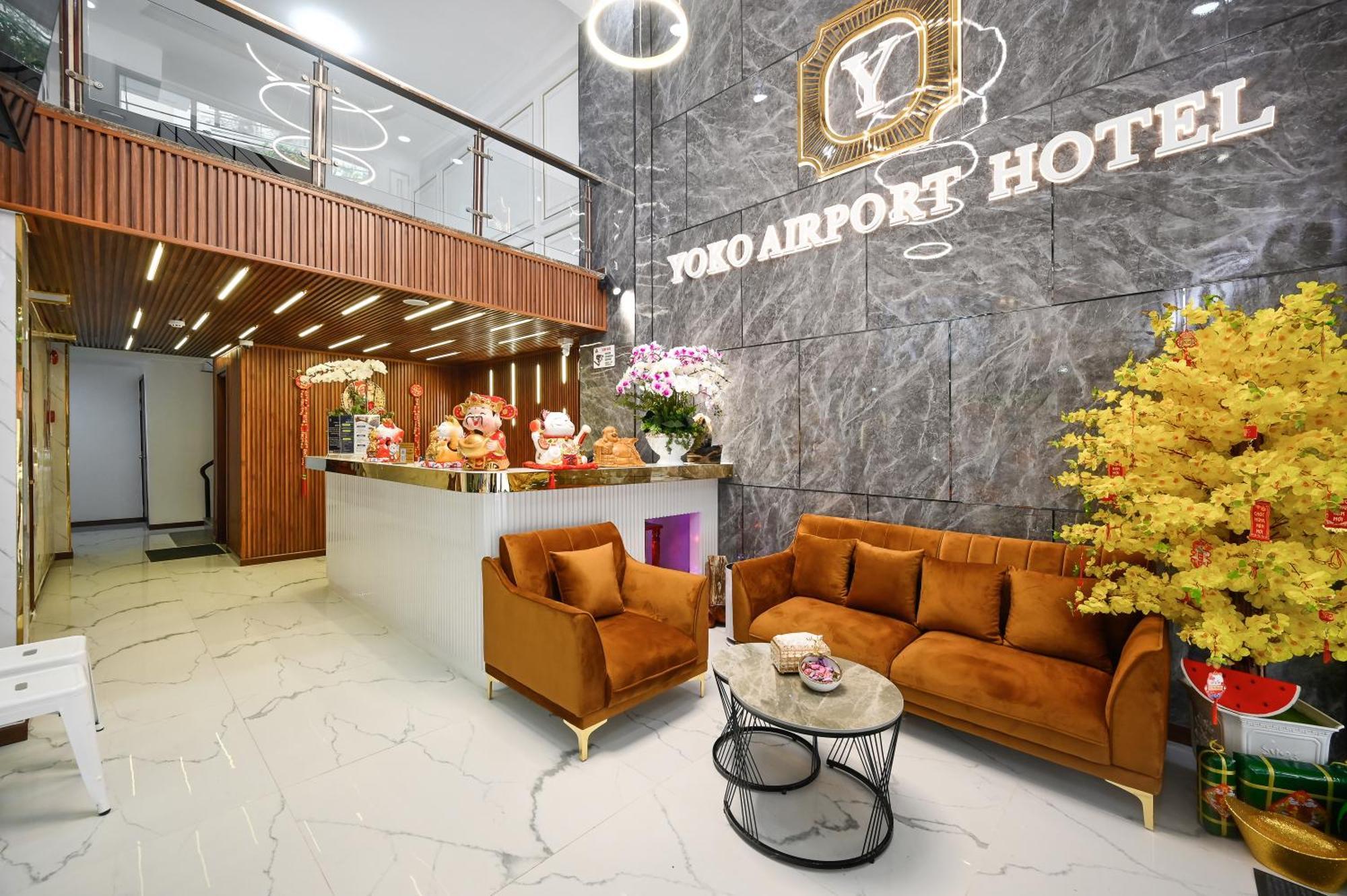 Yoko Airport Saigon Hotel Ho Chi Minh-staden Exteriör bild
