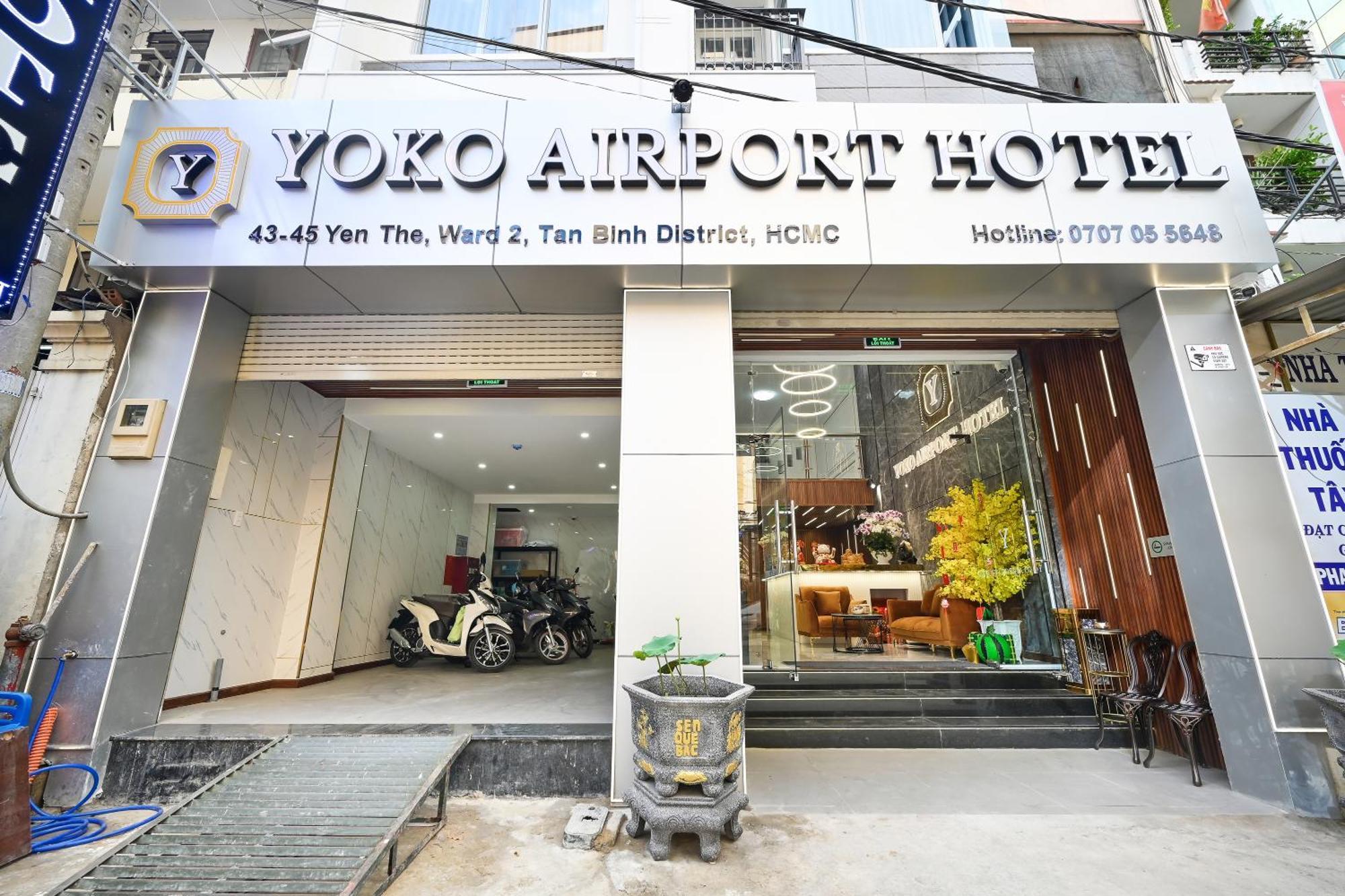 Yoko Airport Saigon Hotel Ho Chi Minh-staden Exteriör bild