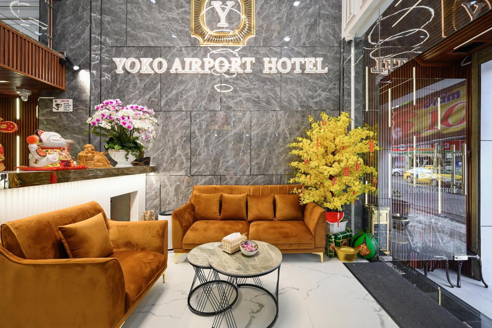 Yoko Airport Saigon Hotel Ho Chi Minh-staden Exteriör bild