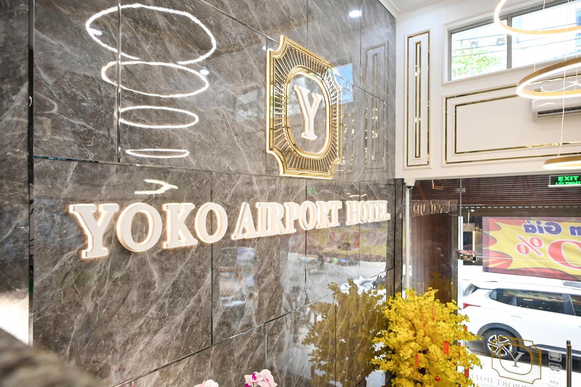 Yoko Airport Saigon Hotel Ho Chi Minh-staden Exteriör bild