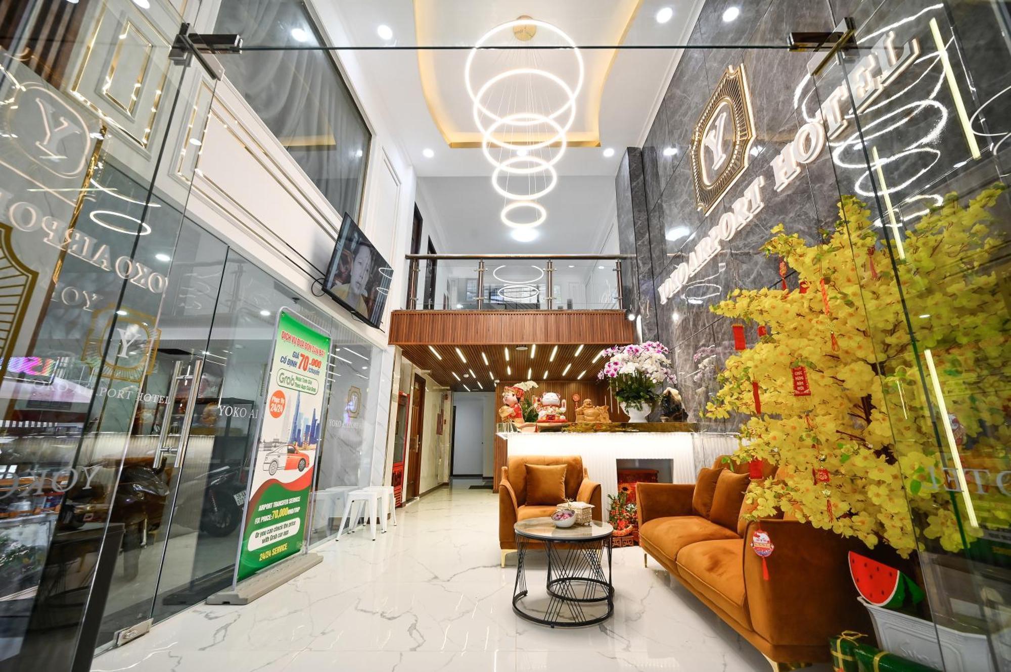 Yoko Airport Saigon Hotel Ho Chi Minh-staden Exteriör bild